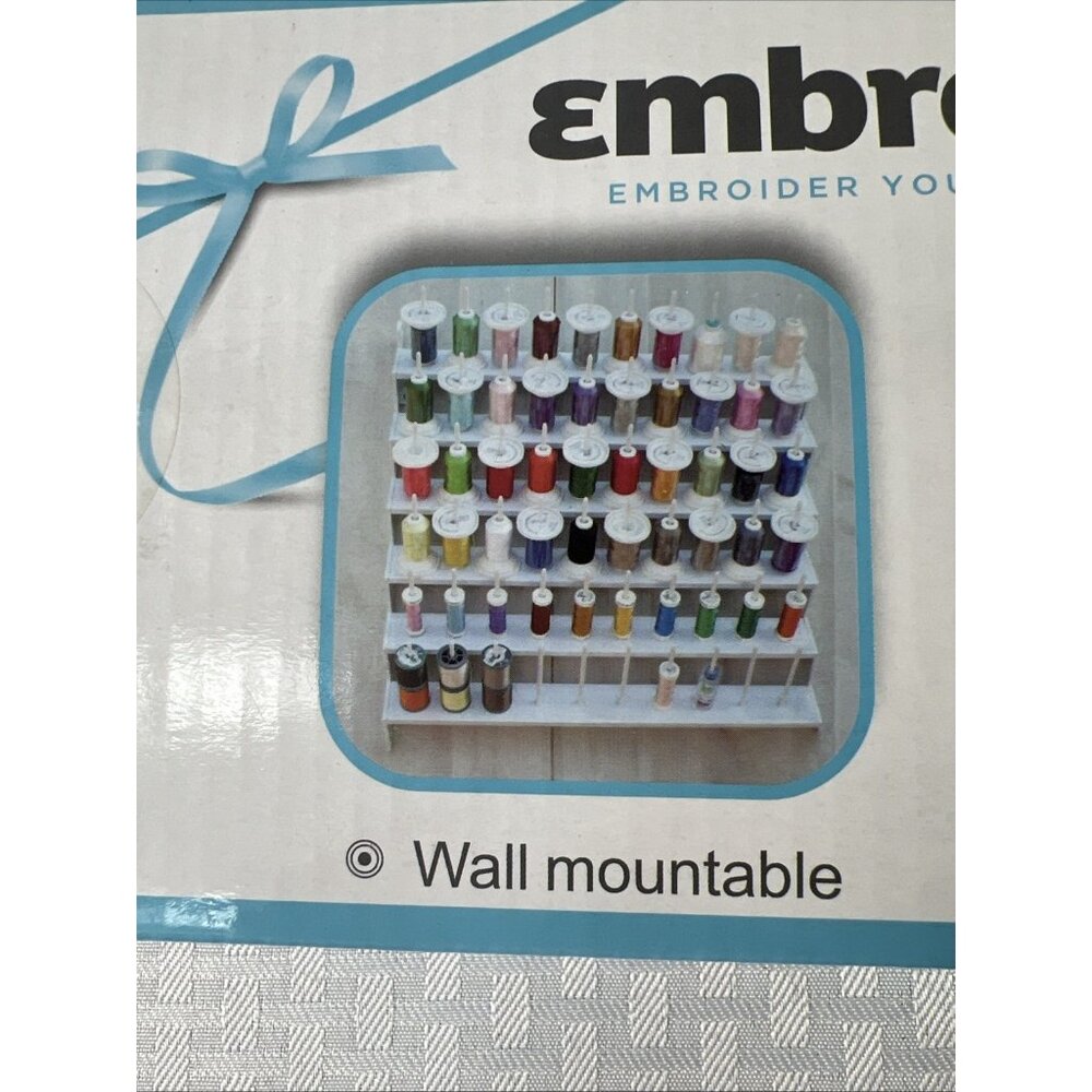 Embroidex 60-spool Thread Stand New‎ In box Thread Not Included - Picture 8 of 10